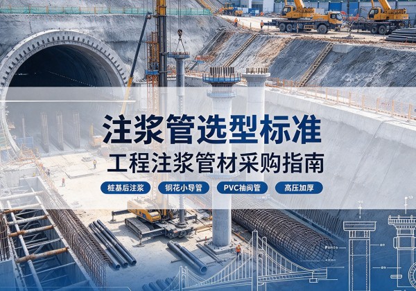 丛台注浆管选型标准